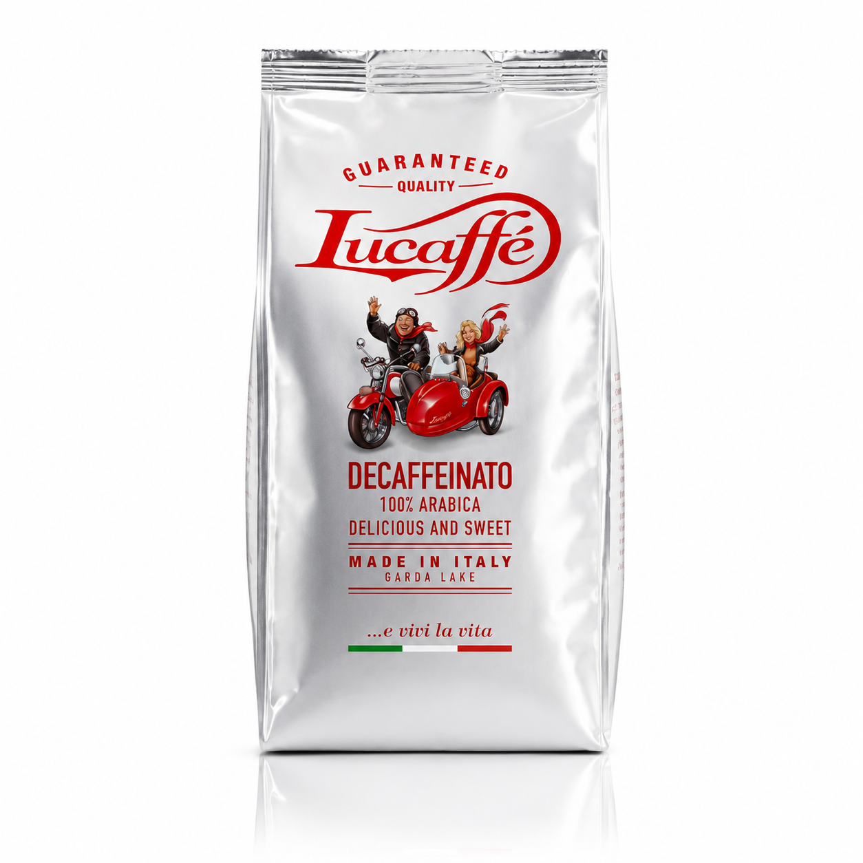Lucaffe Descafeinado 700 g - Cafe en Grano