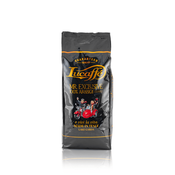Lucaffe Mr. Exclusive 1 kg - Cafe en Grano 100% Arabica